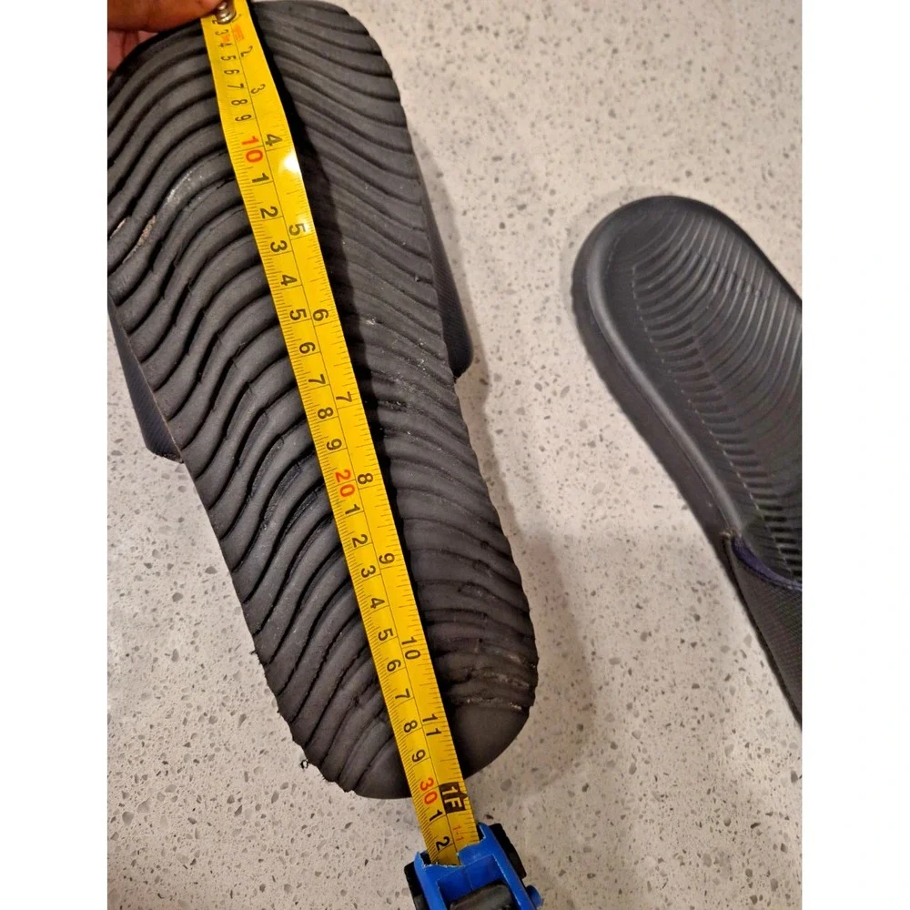 Nike Kawa Slides 819352-001 Black/White Size 9.5